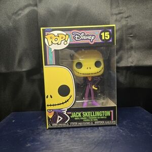 Nightmare Before Christmas Black Light Jack Skellington Funko POP